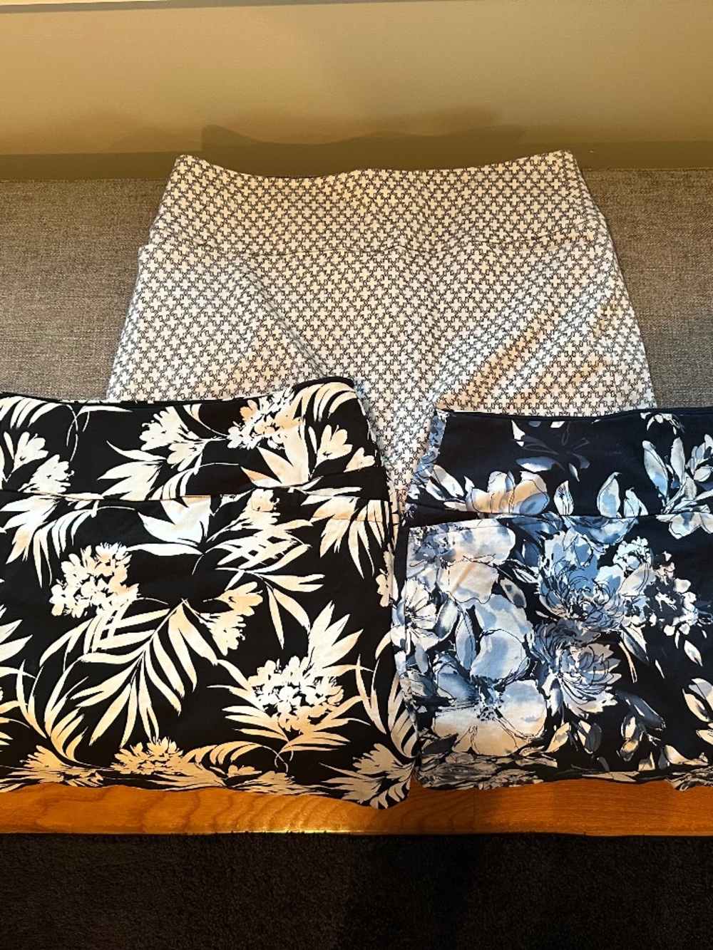 S.C. & CO. Lot of 3 Skorts/Skirts XL w/Tummy Control/Built-in Spandex Shorts